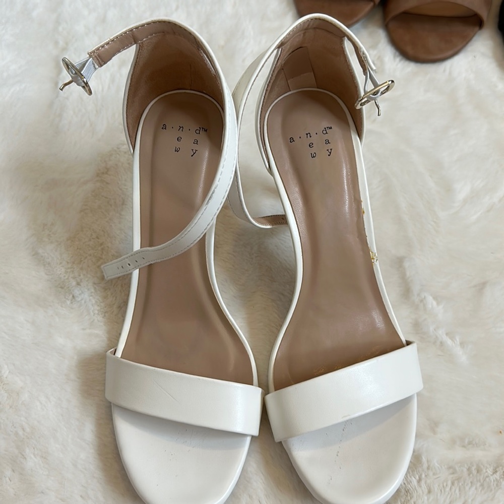 White heels
